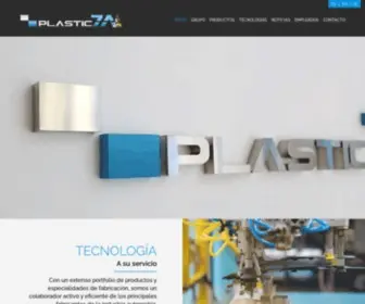 Webplastic7A.com(Industria automotriz) Screenshot