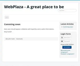 Webplaza.ch(Webplaza) Screenshot