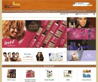 Webplusbeauty.com(Your online beauty supply) Screenshot