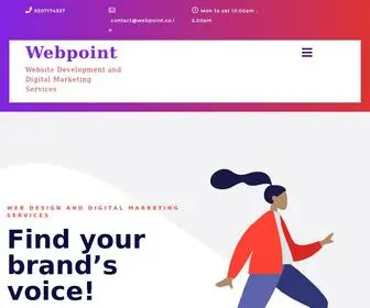 Webpoint.co.in(Home) Screenshot