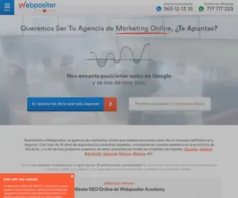 Webpositer.com(✅✅ Agencia de Marketing Online) Screenshot