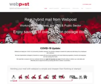 Webpost.com(Hybrid mail) Screenshot