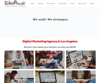 Webpower.digital(Digital Marketing Agency Los Angeles) Screenshot