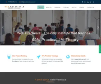 Webpracticals.com(Digital Marketing Training Course Certification in Delhi) Screenshot