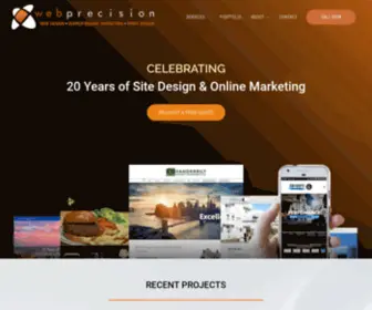 Webprecision.biz(Professional Website Design & SEO Services) Screenshot