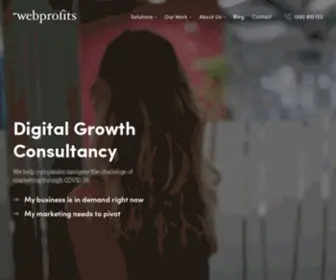 Webprofits.com.au(Digital Growth Consultancy) Screenshot