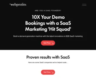 Webprofits.io(Webprofits) Screenshot