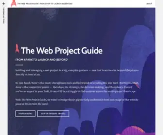 Webprojectbook.com(The Web Project Guide) Screenshot