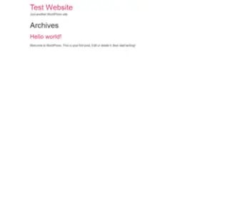 Webprojectx.cf(Just another WordPress site) Screenshot