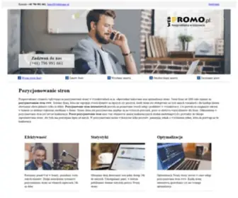 Webpromo.pl(Pozycjonowanie stron internetowych) Screenshot