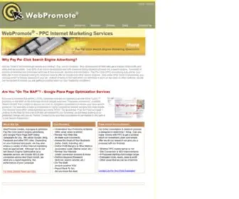 Webpromote.com(Pay Per Click) Screenshot