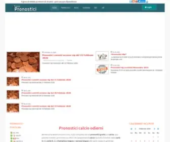 Webpronostici.com Screenshot