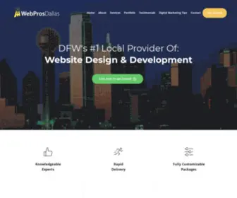 Webprosdallas.com(Dallas Web Design) Screenshot