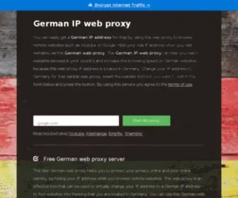 Webproxyde.com(Webproxyde) Screenshot