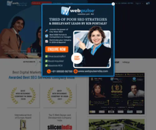 Webpulseindia.com(Webpulse®) Screenshot