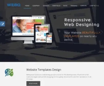 Webq.co.in(Web development company) Screenshot