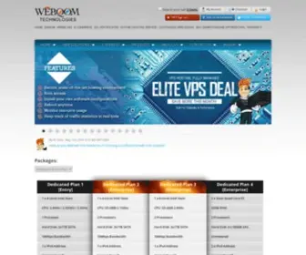 WebQom.com(Server Co) Screenshot