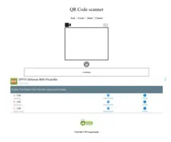 WebQr.com(Web QR) Screenshot