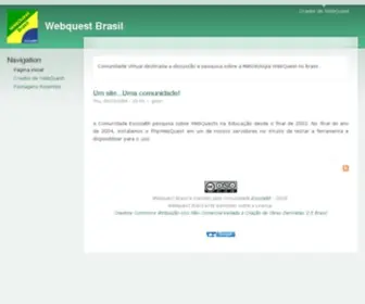 WebQuestbrasil.org(Webquest brasil) Screenshot