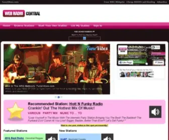 Webradiocentral.com(Web Radio Central) Screenshot