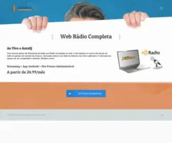 Webradios.net(Web Rádio Completa Com Site Administrável) Screenshot