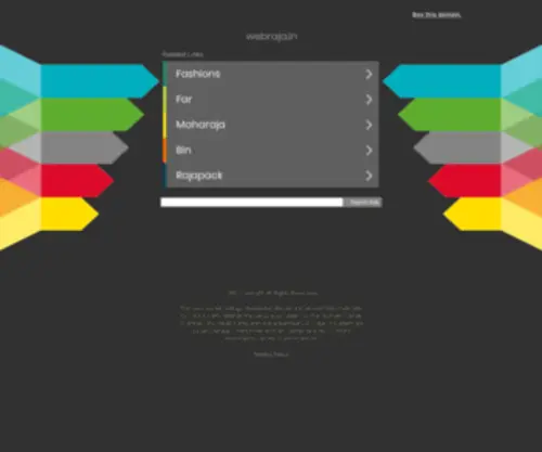 Webraja.in(Web Raja) Screenshot