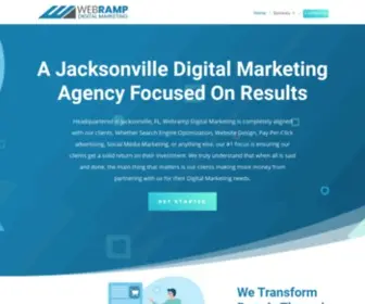 Webrampdigital.com(Best Digital Marketing Company In Jacksonville FL) Screenshot