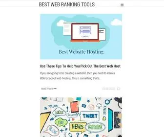 Webranktool.com(Best Web Ranking Tools) Screenshot