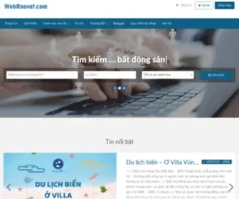 Webraovat.com(Ad Listings) Screenshot