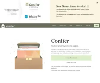 Webrecorder.io(Webrecorder) Screenshot