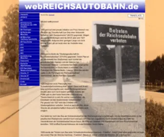 Webreichsautobahn.de(Reichsautobahn) Screenshot