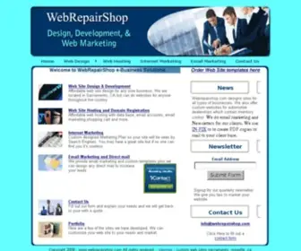 Webrepairshop.com(Web Design Sacramento) Screenshot