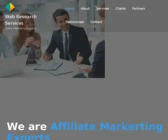 Webresearchservices.com(Web Research Services) Screenshot