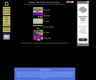 Webretrogames.com(Webpacman) Screenshot