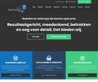 Webreturn.nl(Webdesign Heiloo) Screenshot