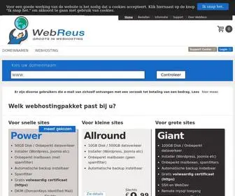 Webreus.nl(Webreus) Screenshot