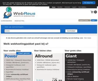 Webreus.nl(WebReus) Screenshot