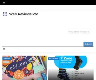 Webreviewspro.com(Web Reviews Pro) Screenshot