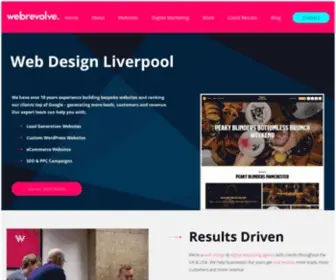 Webrevolve.co.uk(Webrevolve) Screenshot