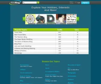 Webring.com(Webring) Screenshot