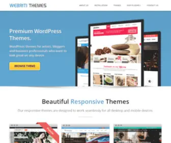 Webriti.com(Premium Wordpress Theme for your Website) Screenshot
