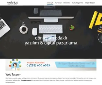 Webrius.com.tr(Çorlu Web Tasarım) Screenshot