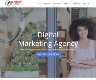 Webrocketsolutions.com(We are an agency) Screenshot
