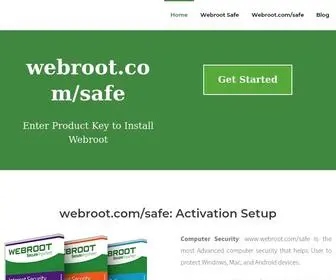 WebrootWebroot-Webroot.com(Webroot.com/safe) Screenshot