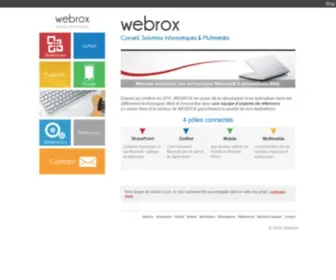 Webrox.fr(Conseil) Screenshot