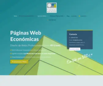 Webs.promo(Webs Económicas) Screenshot