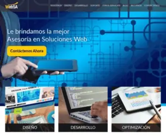 Websa.pe(Soluciones y Asesoría Web) Screenshot