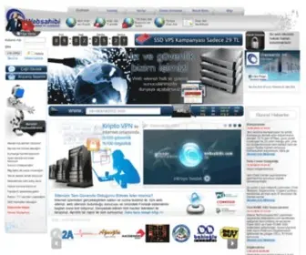 Websahibi.com(Türk Web Hosting Şirketi) Screenshot