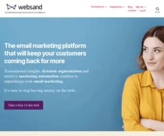 Websand.co.uk(Customer Retention) Screenshot