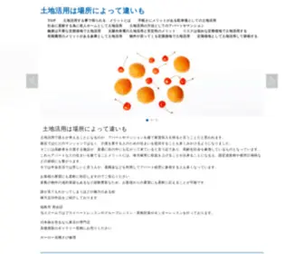 Websanslimit.net(土地活用は場所によって違いも) Screenshot